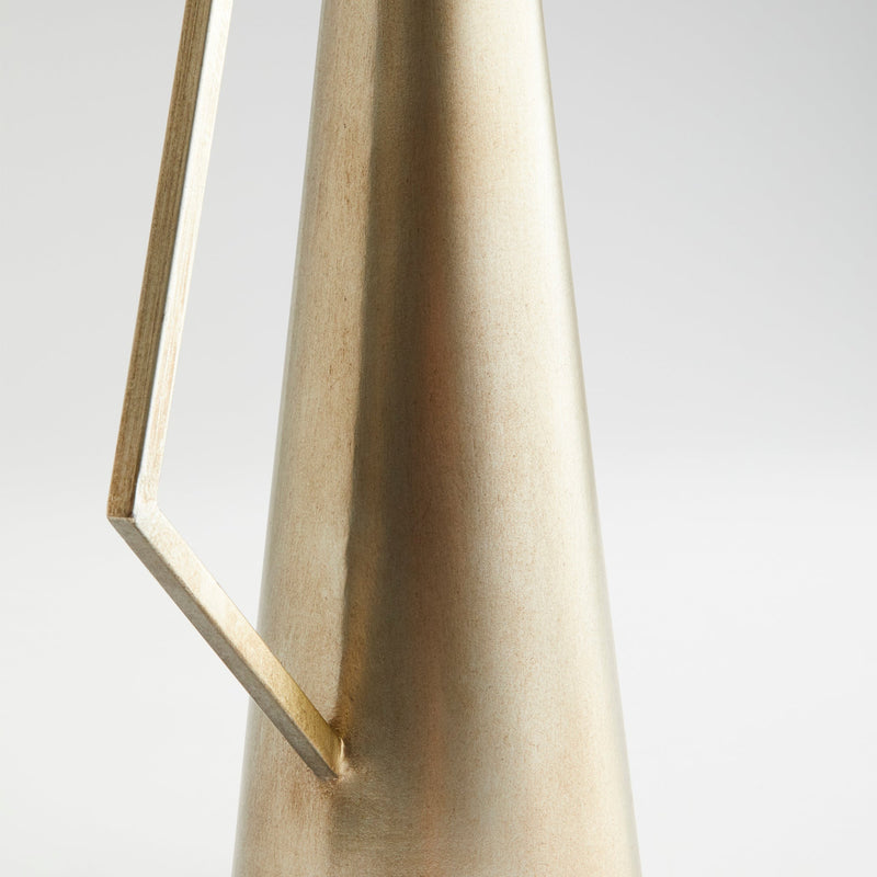 Dhaka Vase|Nickel - Large by Cyan