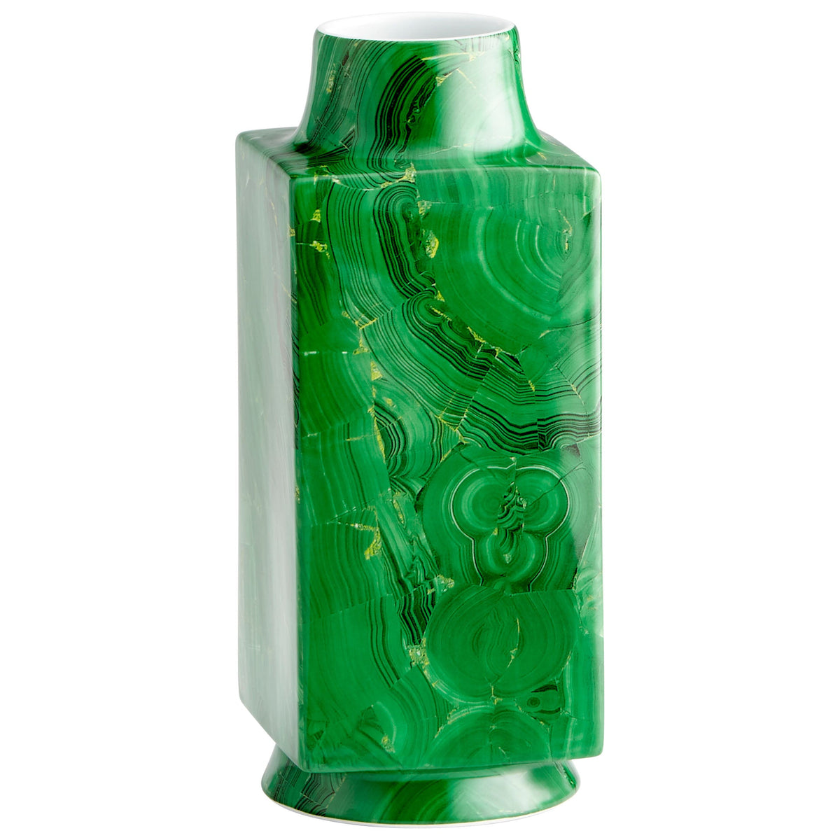 Jaded Vase|Malachite-SM by Cyan