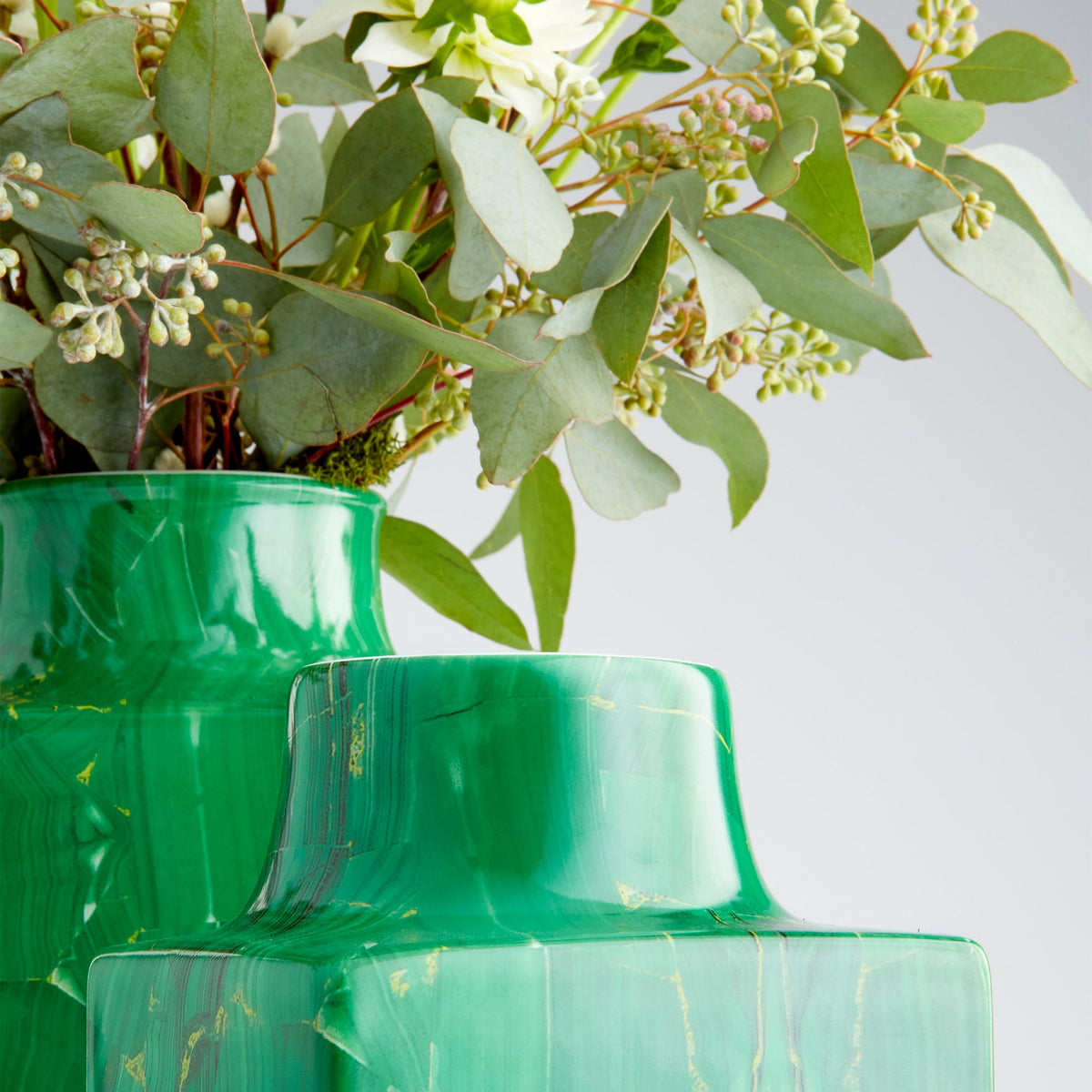 Jaded Vase|Malachite-LG by Cyan