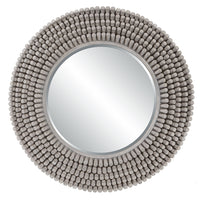 Uttermost Portside Round Gray Mirror