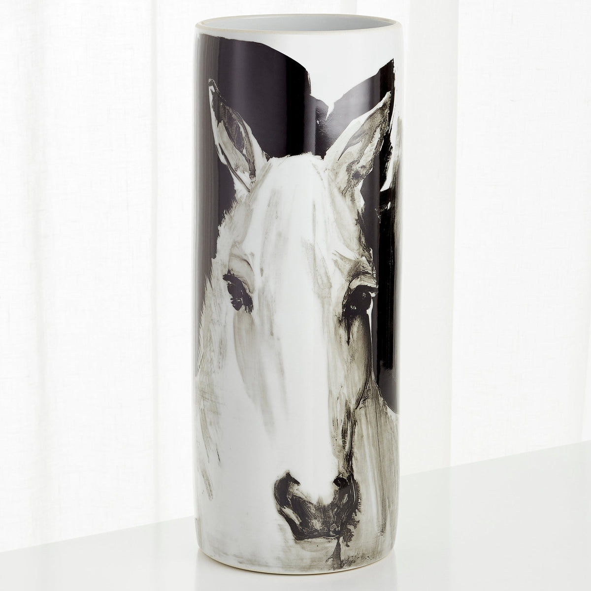 Spirit Vase|Black& White by Cyan