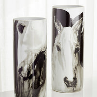 Spirit Vase|Black& White by Cyan