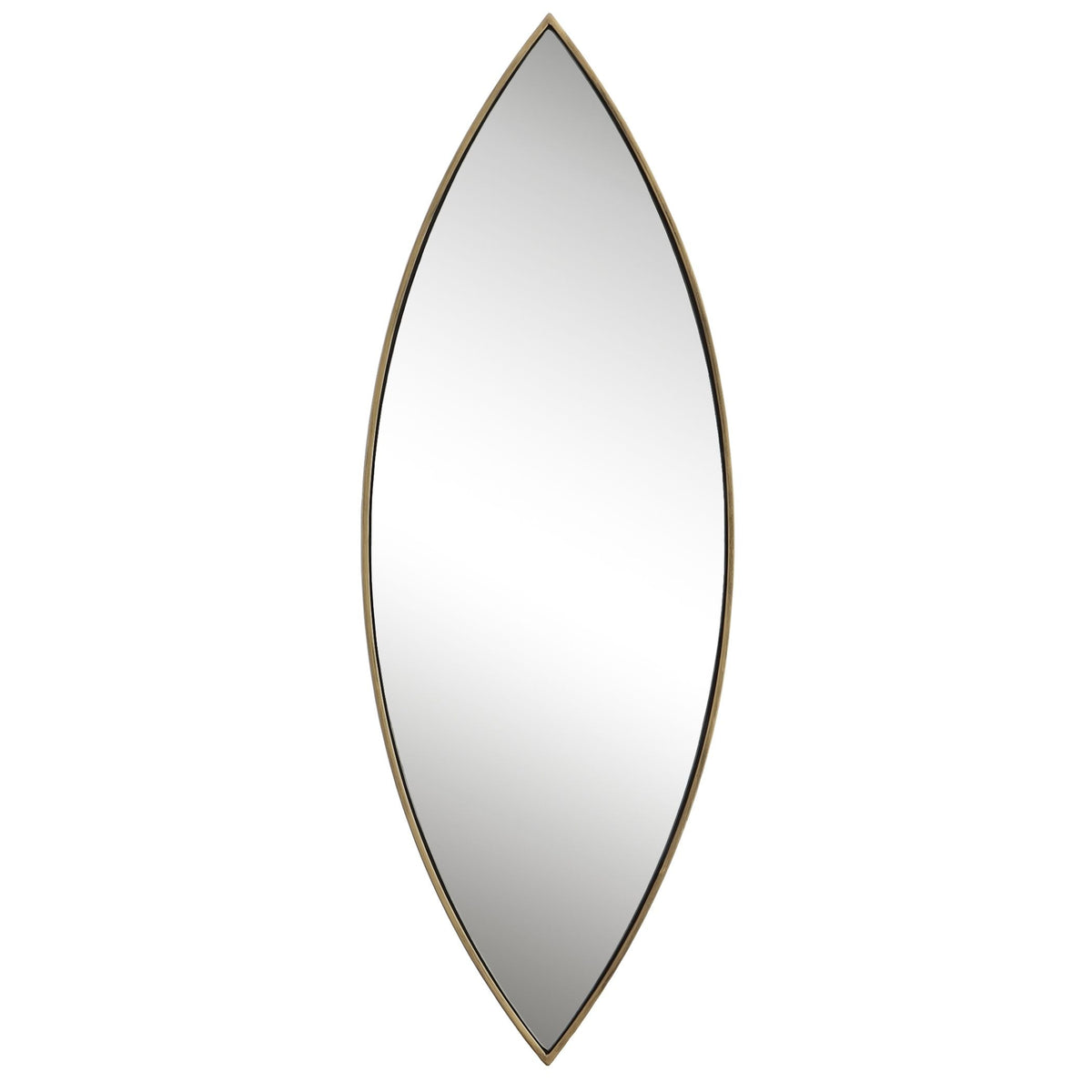 Uttermost Ellipse Gold Mirror