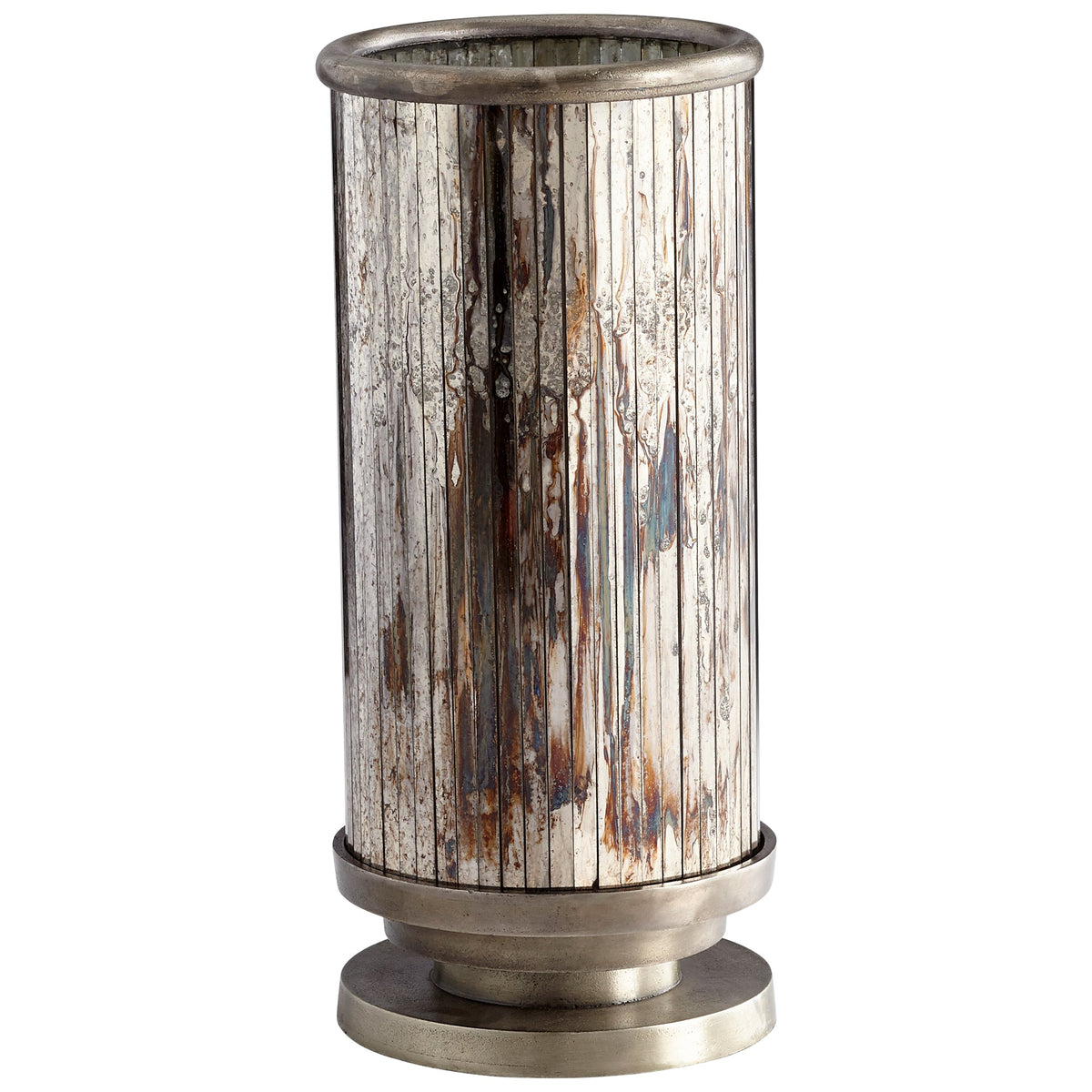 Kensington Vase|Nickel-LG by Cyan