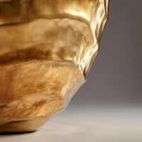 Lexham Vase | Gold -Large by Cyan