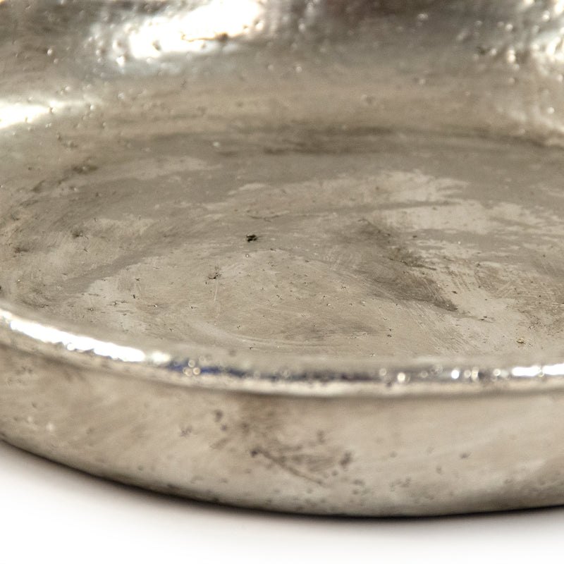 Distressed Metallic Silver Plate (9702S A840) by Zentique