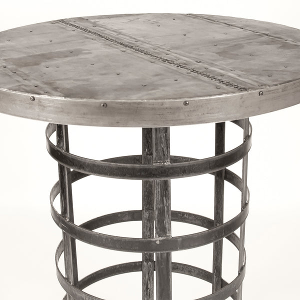 Recycled Metal Bar Table (1018) by Zentique