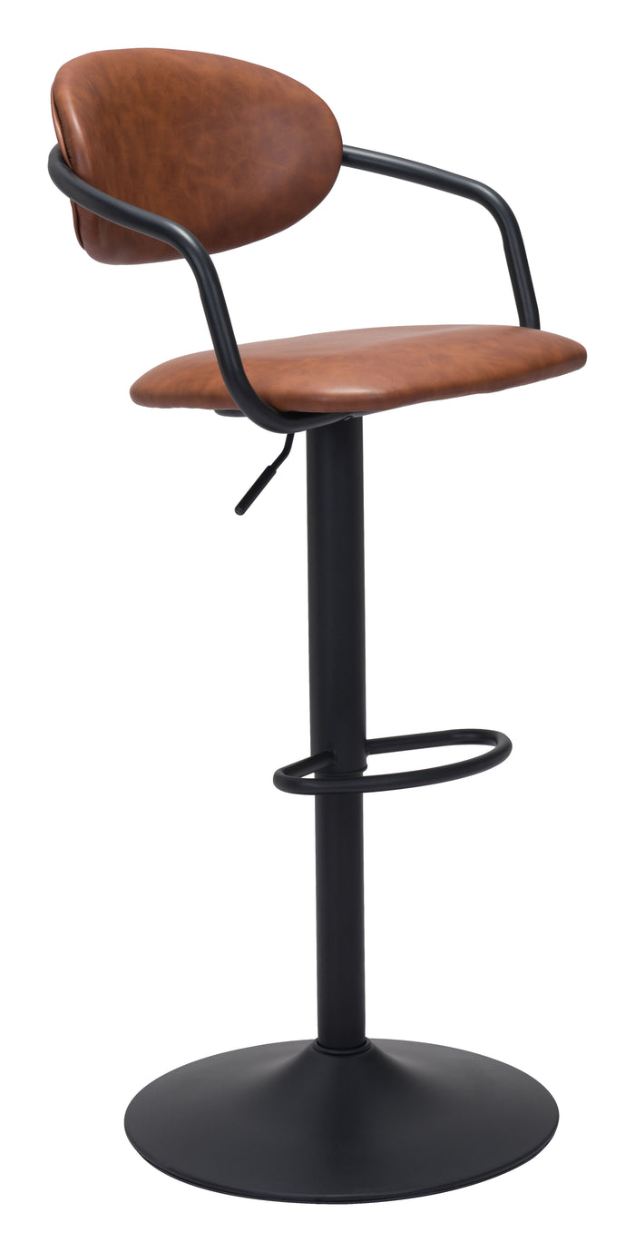 Kirby Barstool Vintage Brown & Black