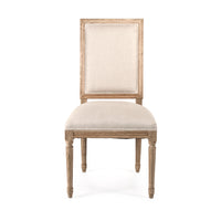 Tufted Louis Side Chair by Zentique