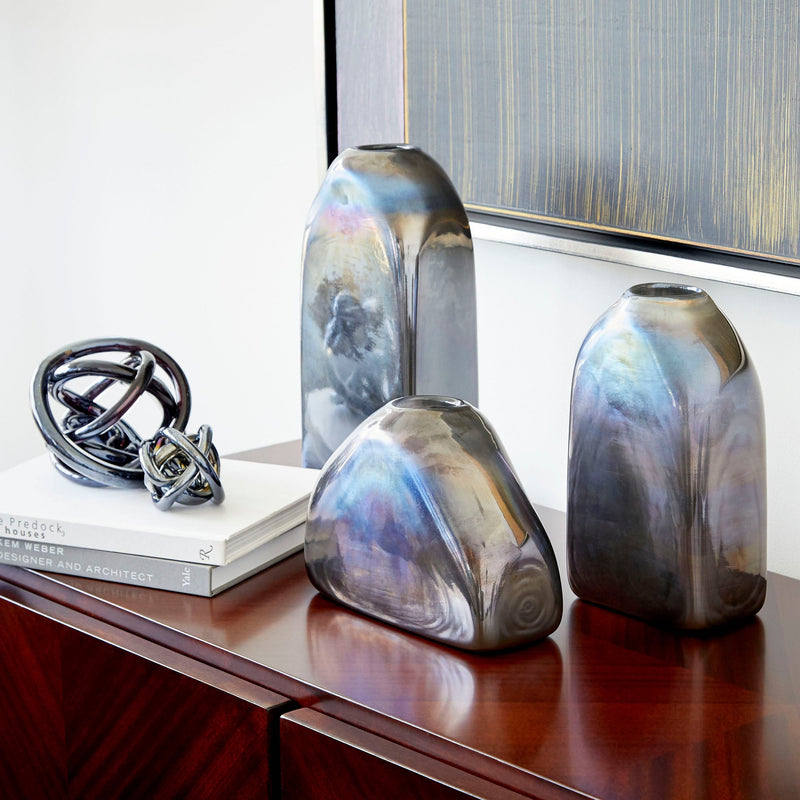 Montague Vase | Gun Metal by Cyan