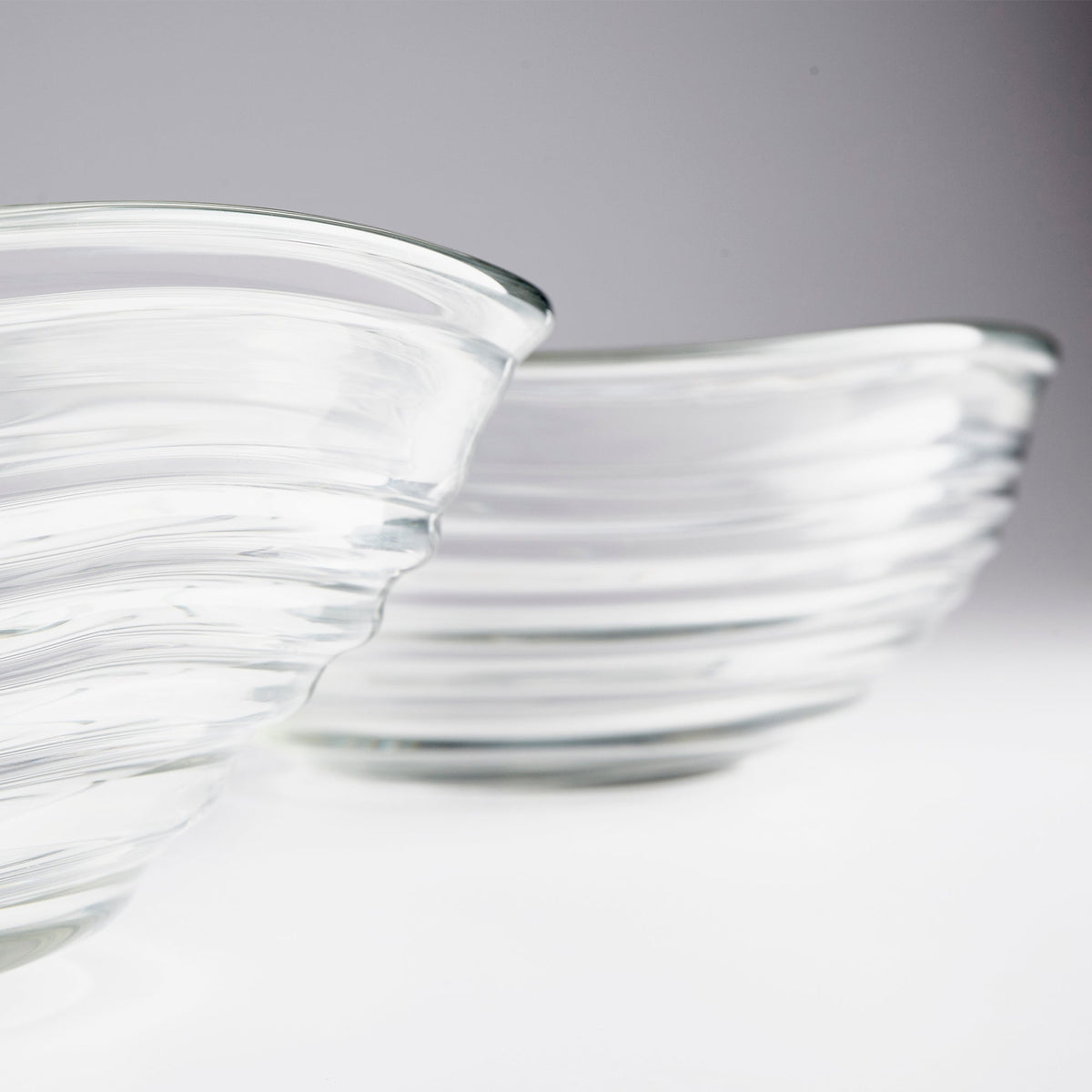 Wavelet Bowl|Clear-Small by Cyan