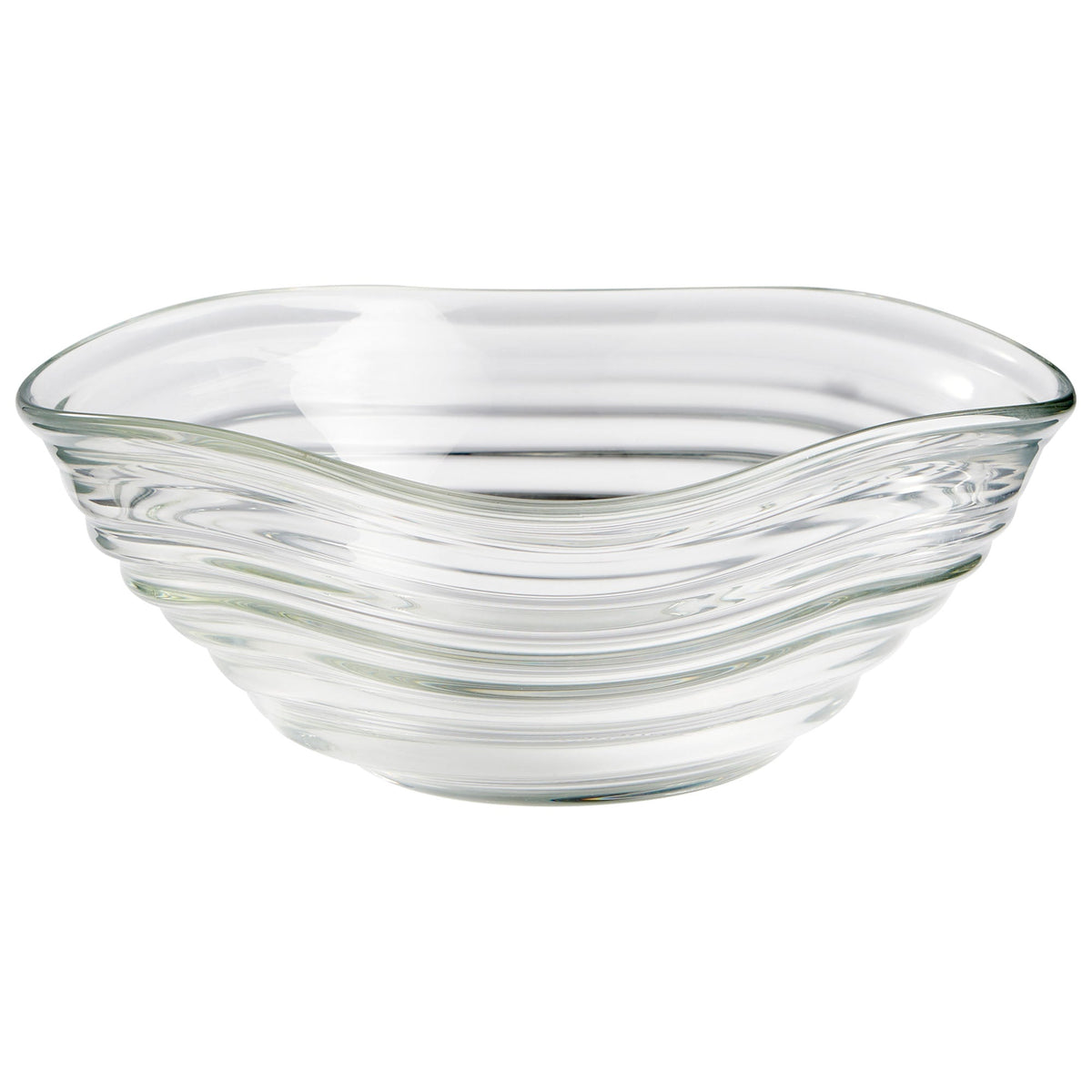 Wavelet Bowl|Clear-Large by Cyan