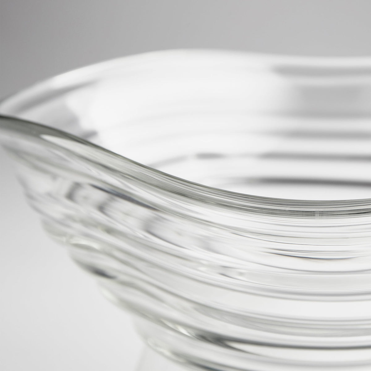 Wavelet Bowl|Clear-Large by Cyan