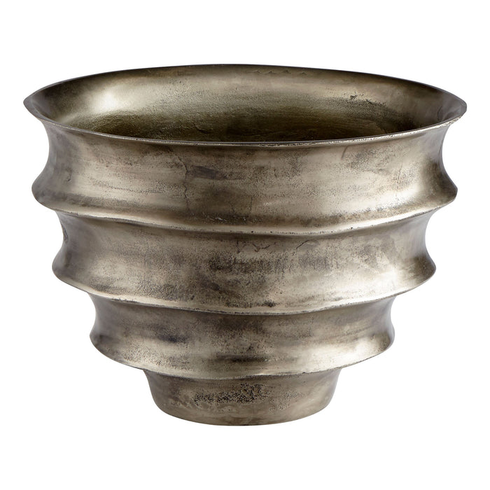 Spirula Planter | Pewter by Cyan