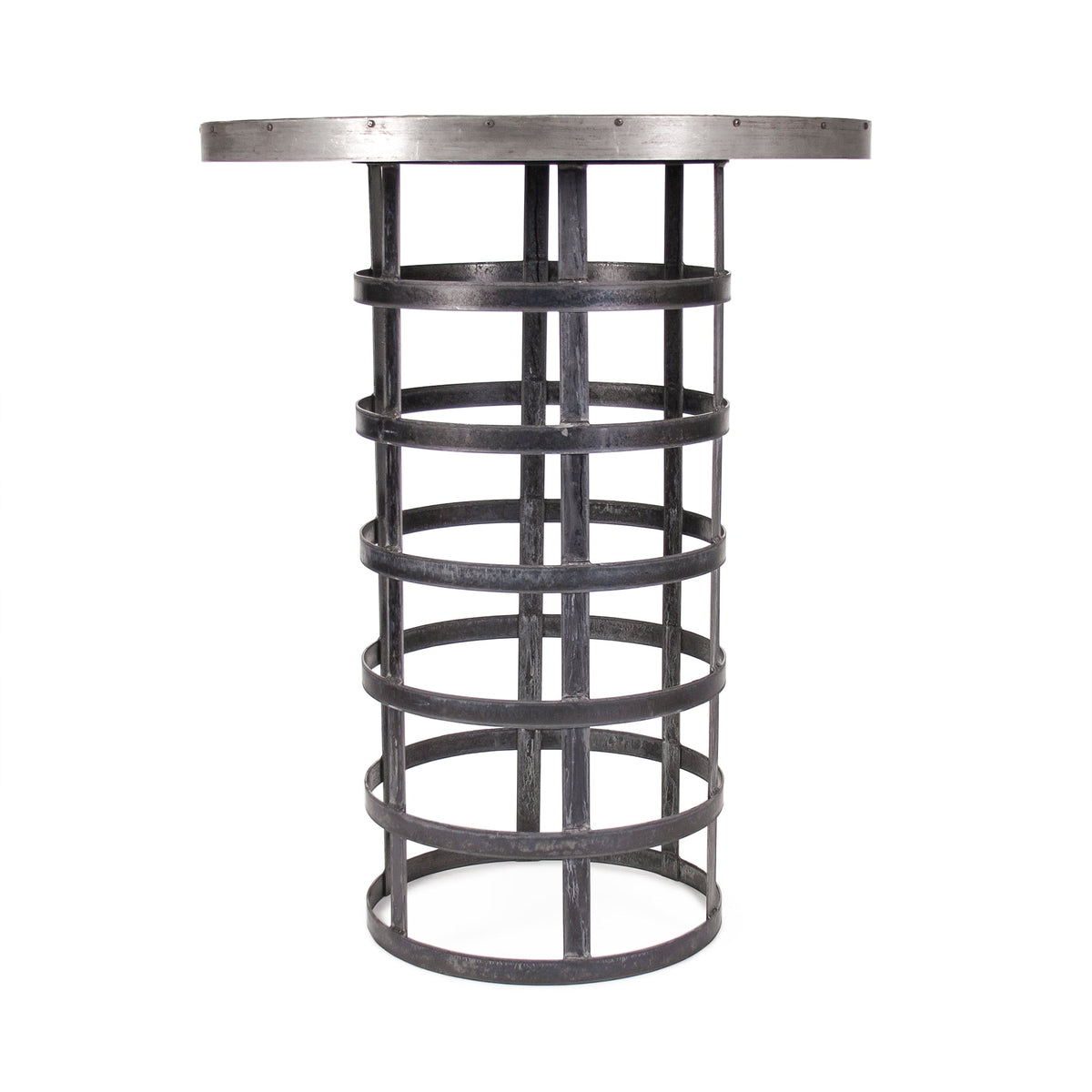 Recycled Metal Bar Table (1018) by Zentique
