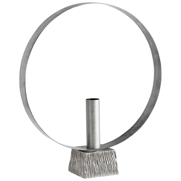 Radiant Halo Vase|Nickel by Cyan