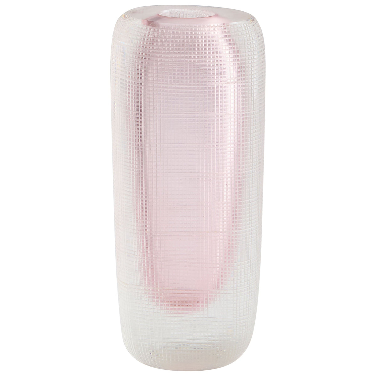 Neso Vase | Pink & Clear by Cyan