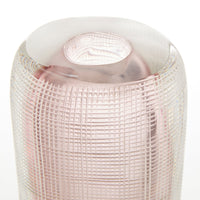 Neso Vase | Pink & Clear by Cyan