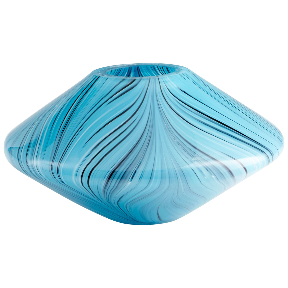 Phoebe Vase | Blue -Small by Cyan
