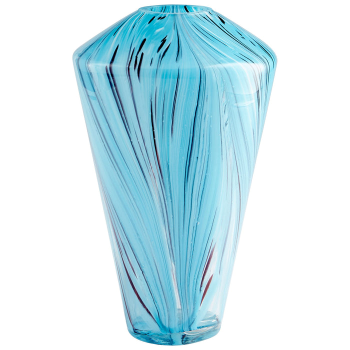 Phoebe Vase | Blue -Large by Cyan