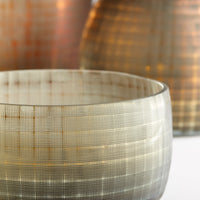 Gradient Grid Vase -LG by Cyan