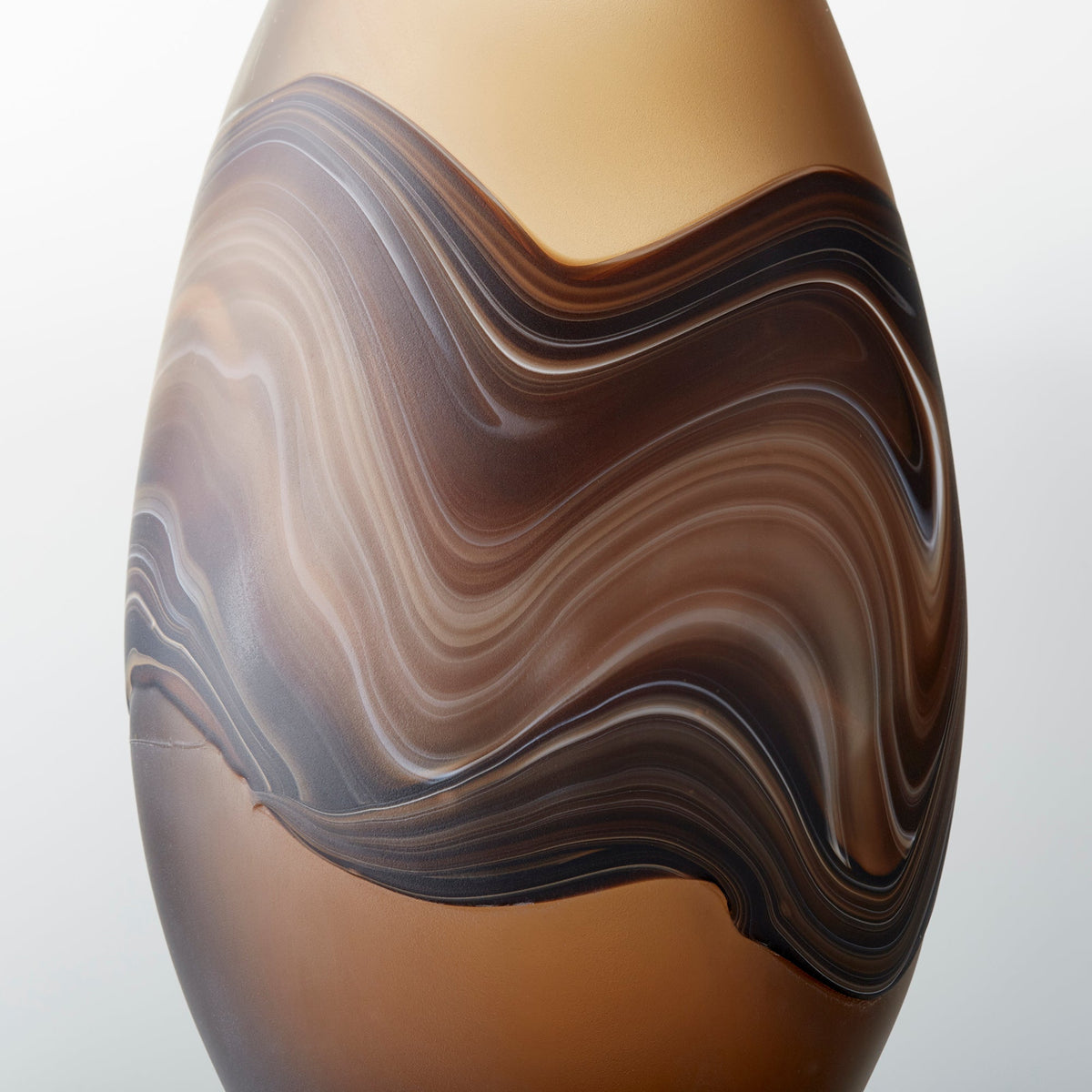 Nina Vase|Amber Swirl-MD by Cyan