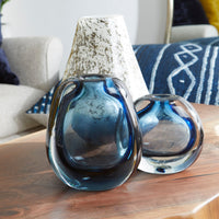 Jacinta Vase|Blue - Small by Cyan