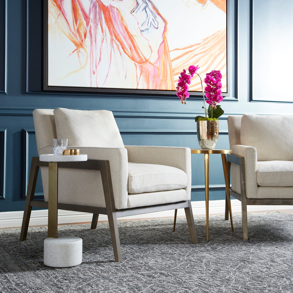 Dresden Side Table | Gold by Cyan