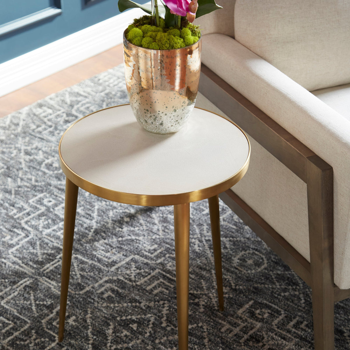 Dresden Side Table | Gold by Cyan