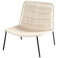 Althea Accent Chair|White by Cyan