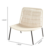 Althea Accent Chair|White by Cyan