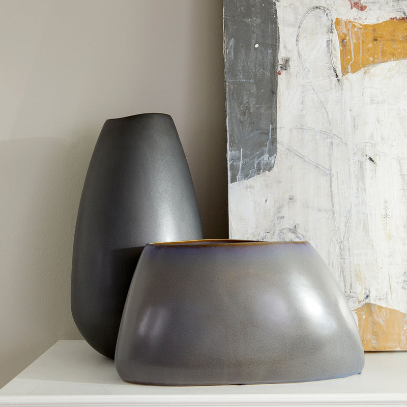 Sharp Slate Vase|Slate-SM by Cyan