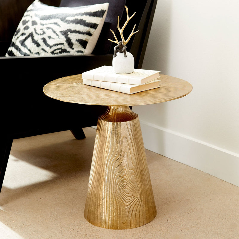 Oregonia Side Table|Brass by Cyan