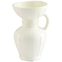 Ravine Vase|White-Medium by Cyan