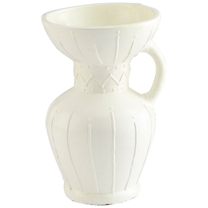 Ravine Vase|White-Medium by Cyan