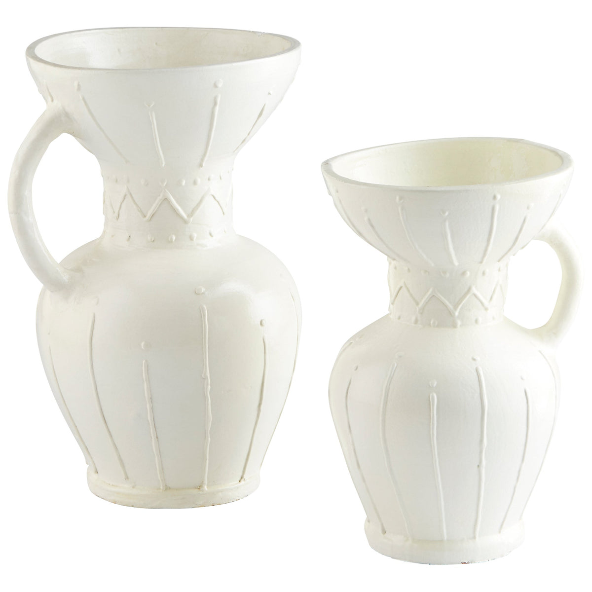 Ravine Vase|White - Large by Cyan
