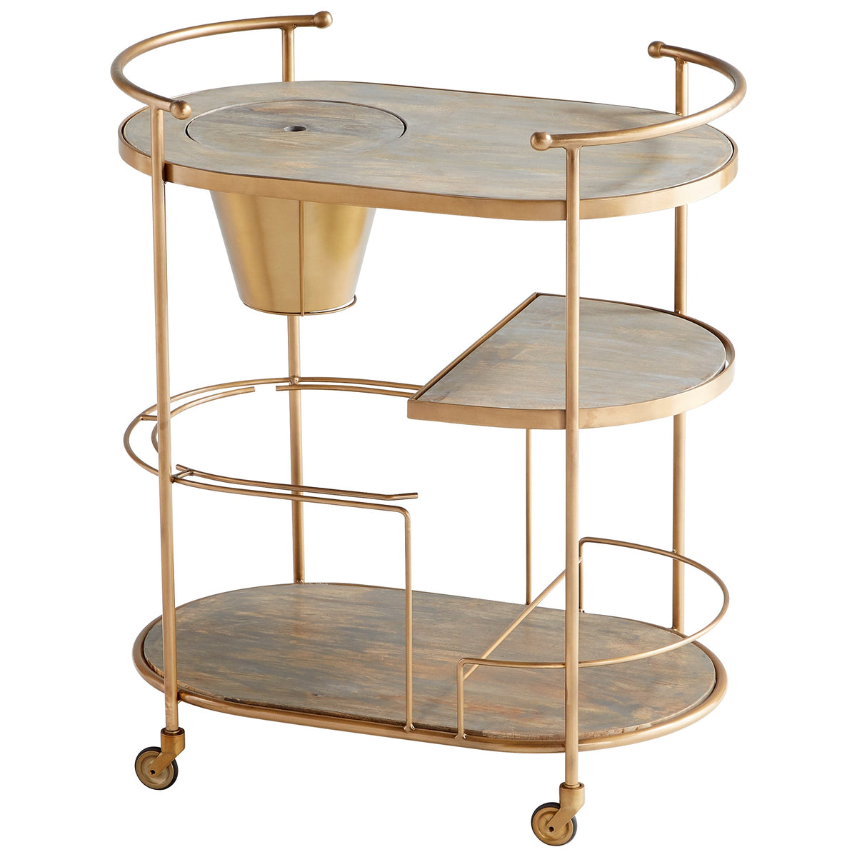 Barcraft Bar Cart by Cyan