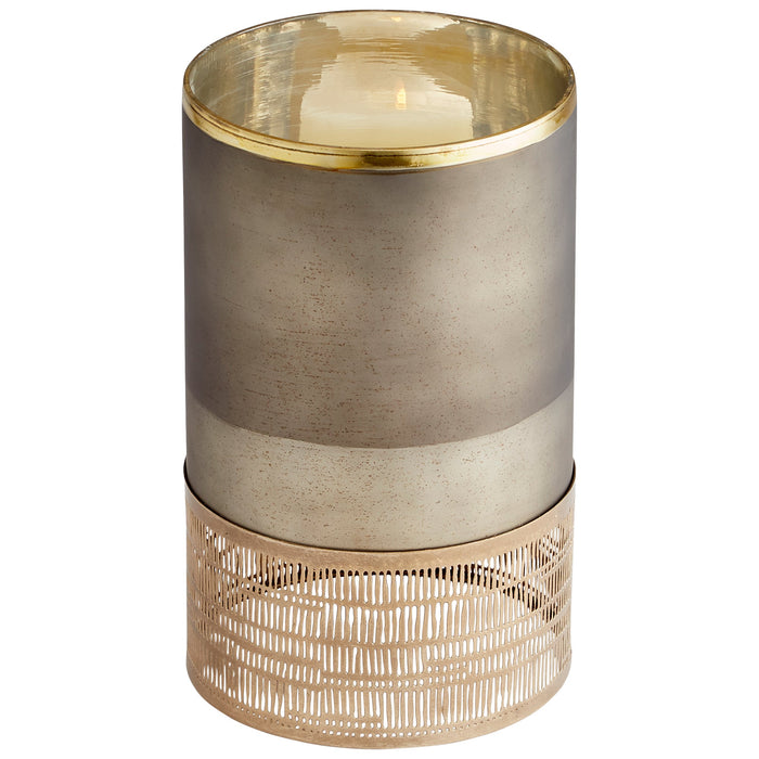 Lucid Silk Candleholder-MD by Cyan