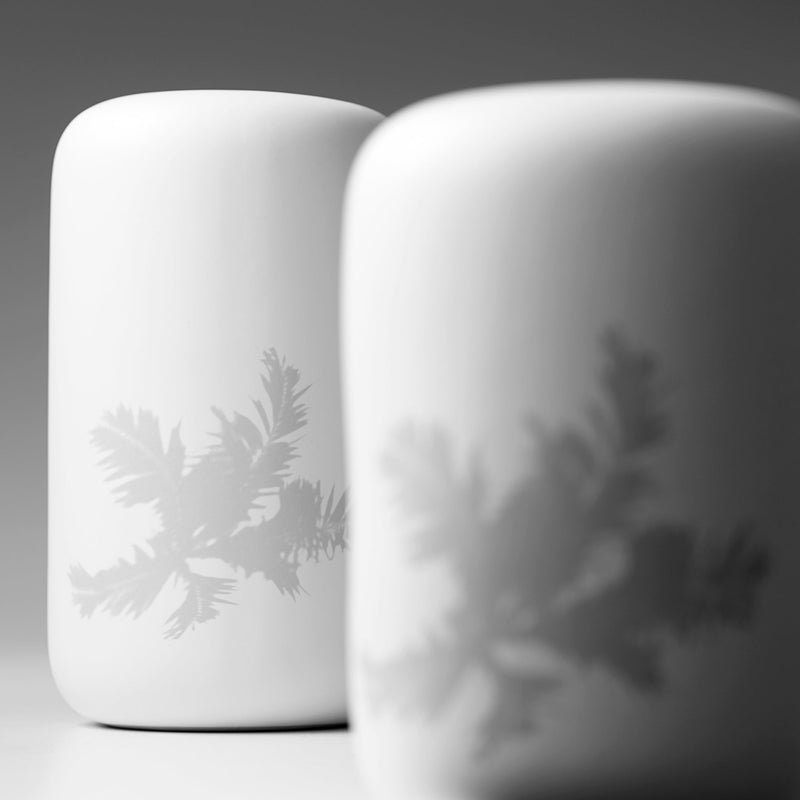 Azraa Vase | White -Small by Cyan