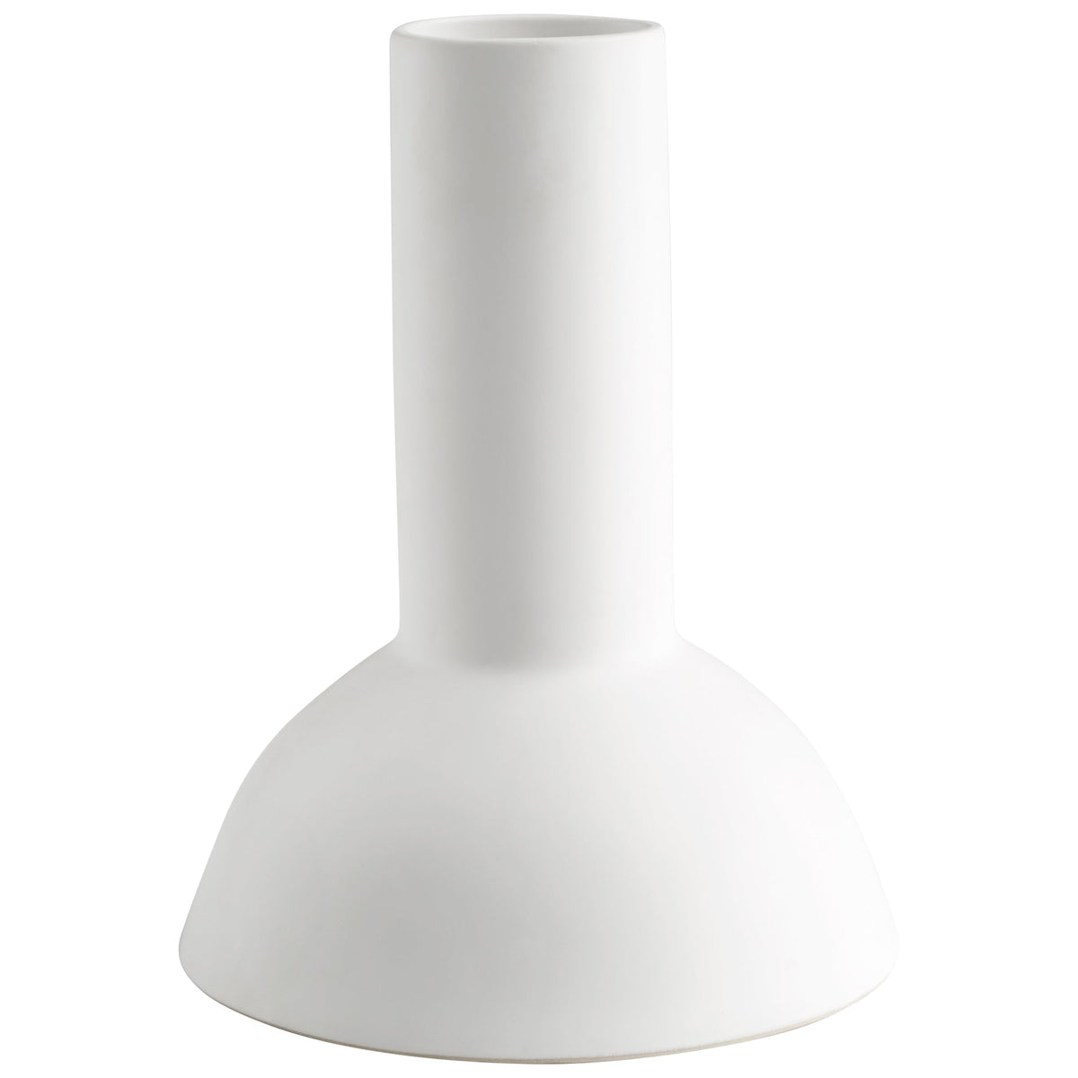 Purezza Vase|White-Medium by Cyan