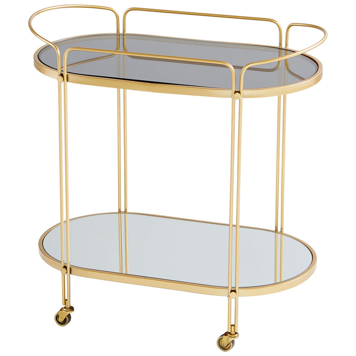 Motif Bar Cart | Gold by Cyan