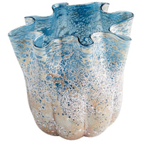 Meduse Vase|Blue - Medium by Cyan