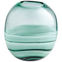 Torrent Vase|Green-Squat by Cyan