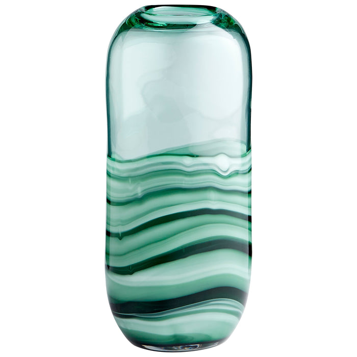 Torrent Vase|Green-Short by Cyan