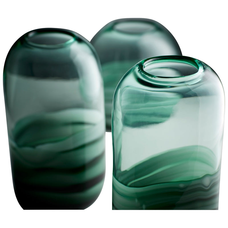 Torrent Vase|Green-Short by Cyan