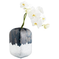 Bosco Vase|Blue& White-LG by Cyan