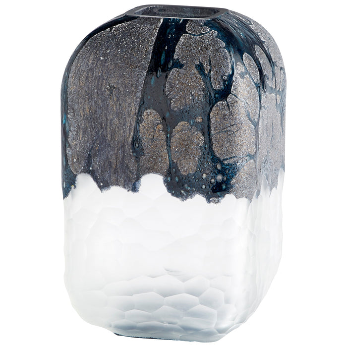 Bosco Vase|Blue& White-SM by Cyan