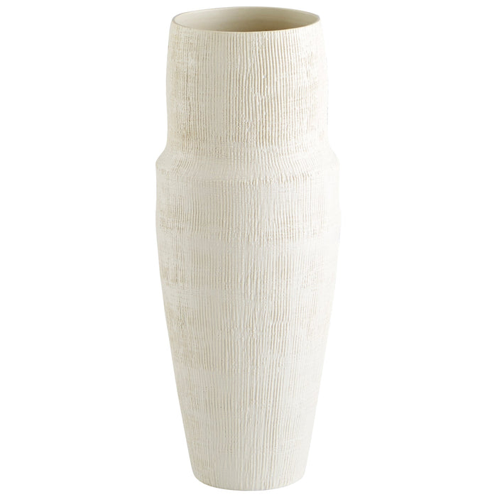 Leela Vase | White-Medium by Cyan