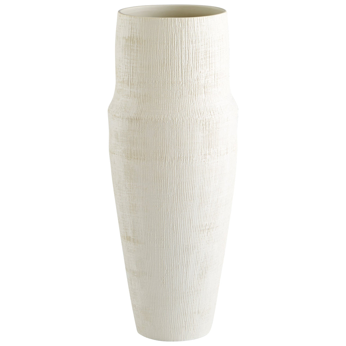 Leela Vase | White -Large by Cyan