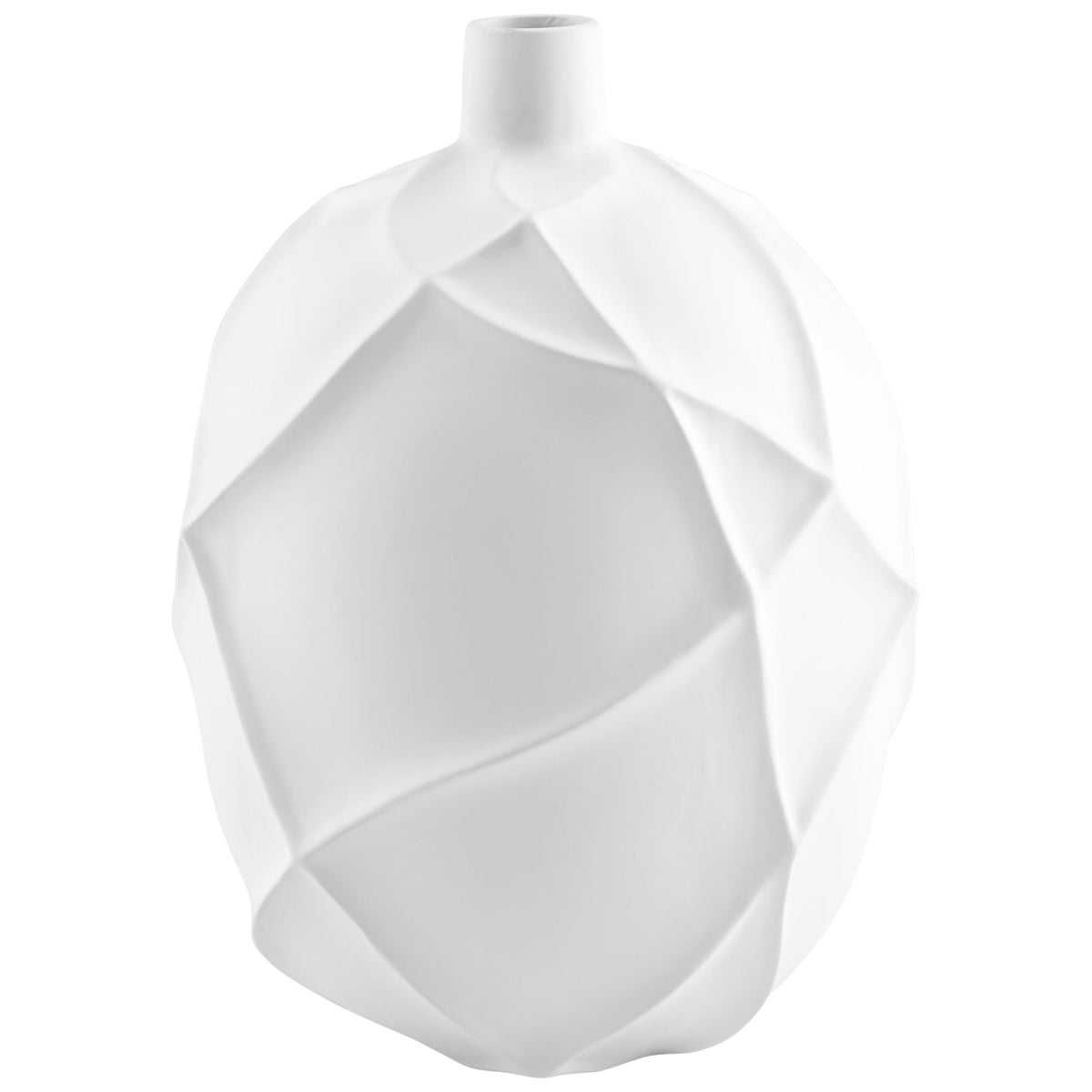 Pedregal Vase | White by Cyan